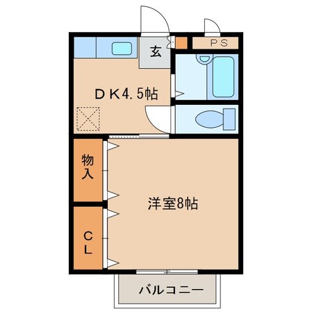 寿町 徒歩1分 1階の物件間取画像